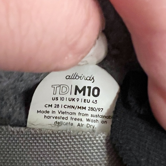 ALLBIRDS Tree Dashers LIMITED EDITION Black - Picture 10 of 11